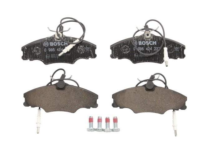 Set plăcuțe frână față , BOSCH, pentru: PEUGEOT 406 1.6-3.0 11.95-10.04