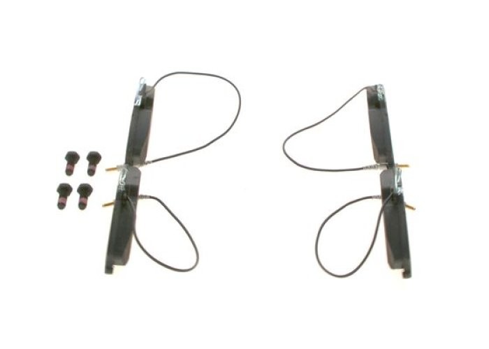 Set plăcuțe frână față , BOSCH, pentru: PEUGEOT 406 1.6-3.0 11.95-10.04