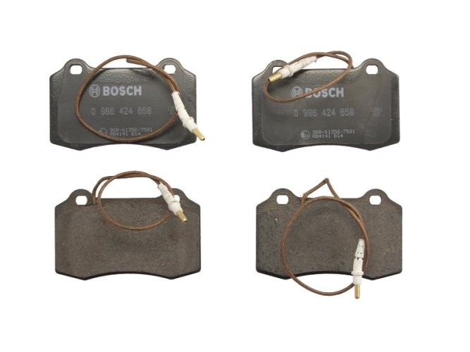 Set plăcuțe frână față , BOSCH, pentru: PEUGEOT 406 2.2/2.2D/3.0 03.97-12.04