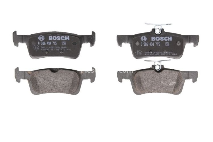 Set plăcuțe frână spate , BOSCH, pentru: PEUGEOT 308 II, 308 II/KOMBI, 308/HATCHBACK 1.2-2.0D 09.13-06.21