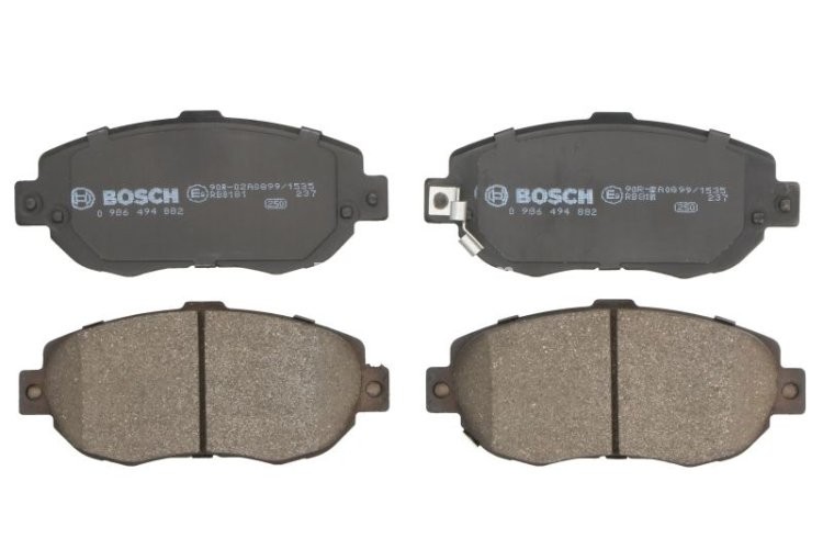 Set plăcuțe frână față , BOSCH, pentru: PORSCHE CAYENNE 3.2/4.5/4.8 09.02-09.10