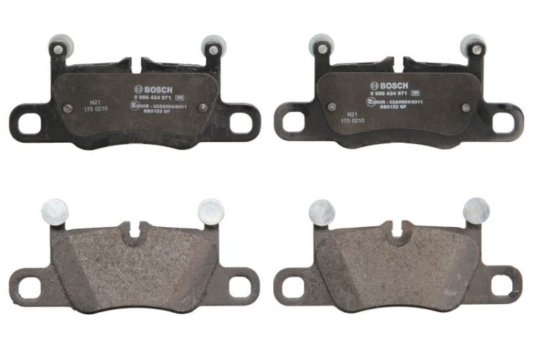 Set plăcuțe frână spate , BOSCH, pentru: PORSCHE CAYENNE 2.9-4.0H 05.17-