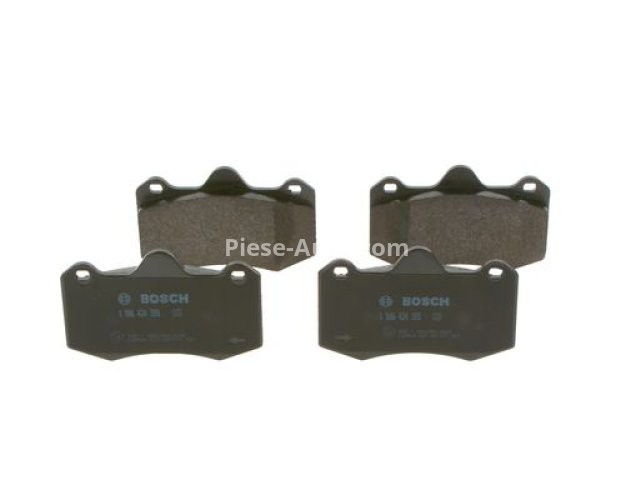Set plăcuțe frână față , BOSCH, pentru:RENAULT CLIO II; SEAT IBIZA III, IBIZA IV, IBIZA IV SC, IBIZA IV ST, IBIZA IV/HATCHBACK; SKODA RAPID 1.2-3.5 11.00-