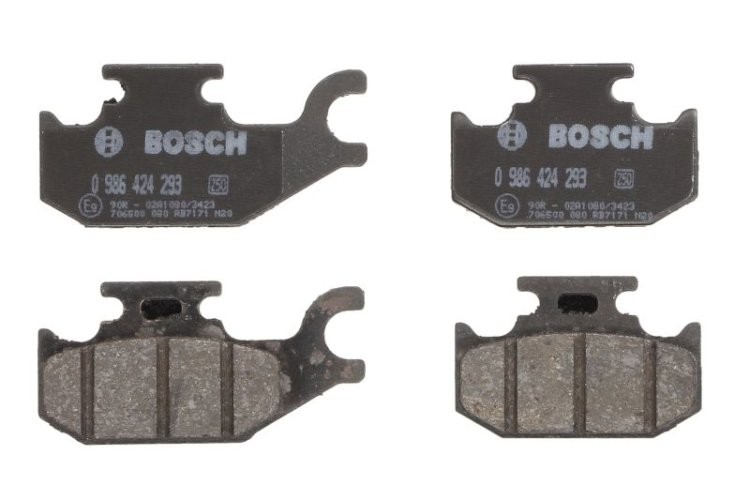 Set plăcuțe frână față , BOSCH, pentru: RENAULT TWIZY Electric 04.12-