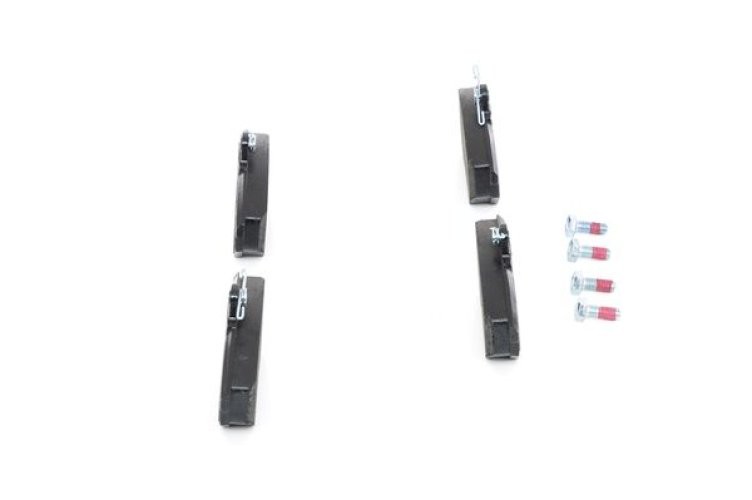 Set plăcuțe frână față , BOSCH, pentru: SEAT CORDOBA, CORDOBA VARIO, CORDOBA VARIO/KOMBI, IBIZA II, INCA, TOLEDO I; VW CADDY II, CADDY II/MINIVAN, CORRADO, GOLF II, GOLF III 1.0-2.9 02.86-01.04