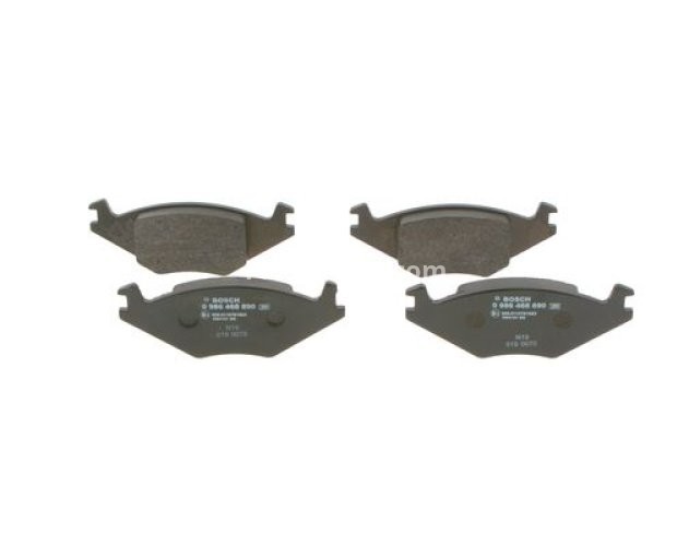 Set plăcuțe frână față , BOSCH, pentru: SEAT CORDOBA, IBIZA II; VW GOLF II, JETTA II, POLO, POLO CLASSIC, POLO II 1.0-2.0 10.81-10.02