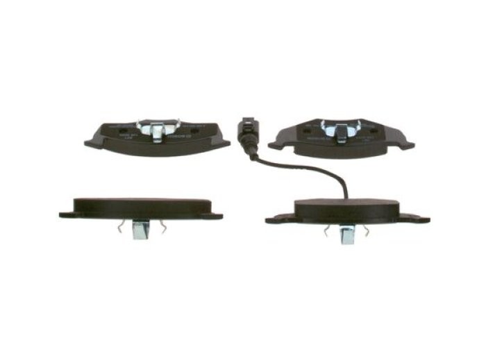 Set plăcuțe frână față , BOSCH, pentru: SKODA FABIA I, FABIA I PRAKTIK, FABIA II; VW POLO 1.0-2.0 08.99-12.14