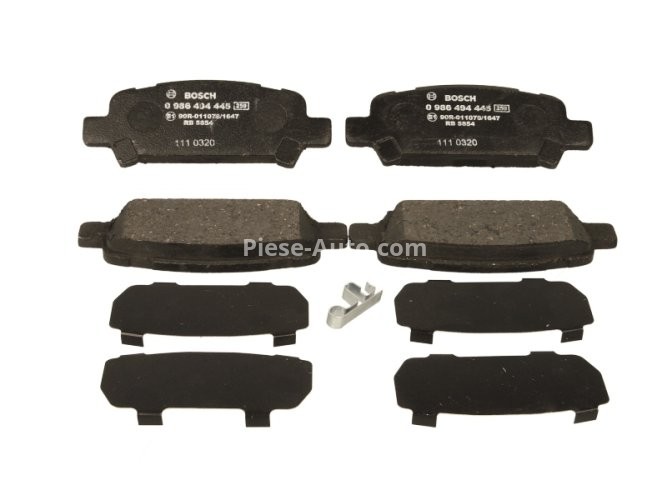Set plăcuțe frână spate , BOSCH, pentru: SUBARU FORESTER 2.0 02.02-05.05