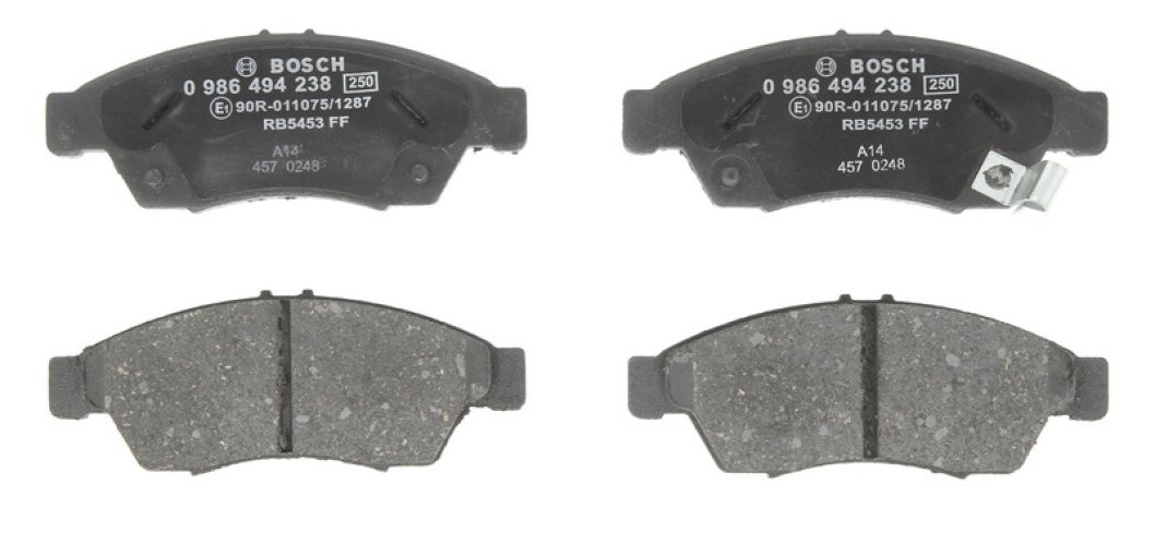 Set plăcuțe frână față , BOSCH, pentru: SUZUKI LIANA 1.3-2.3 07.01-
