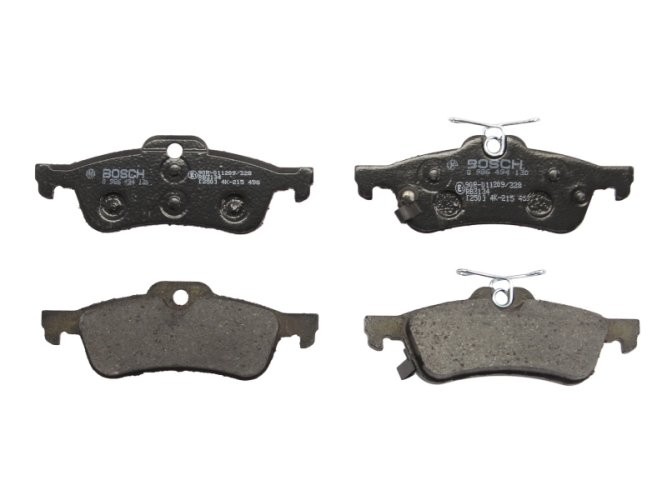 Set plăcuțe frână spate , BOSCH, pentru:  TOYOTA YARIS, YARIS/HATCHBACK 1.0-1.8 08.05-