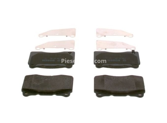 Set plăcuțe frână față , BOSCH (cu tampon de amortizare; vezi instructiunile de montare), pentru: VOLVO S60 I, V70 II; CADILLAC ATS, CT6, XTS; CHEVROLET CORVETTE 1.4-Electric 01.98-