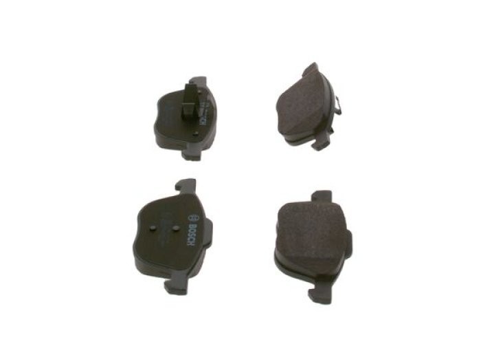 Set plăcuțe frână față , BOSCH, pentru: VOLVO C30, C70 II, S40 II, V40, V50; FORD C-MAX, C-MAX II, ECOSPORT, FOCUS C-MAX, FOCUS II, FOCUS III, FOCUS III/KOMBI, FOCUS II/KOMBI 1.0-Electric 07.99-