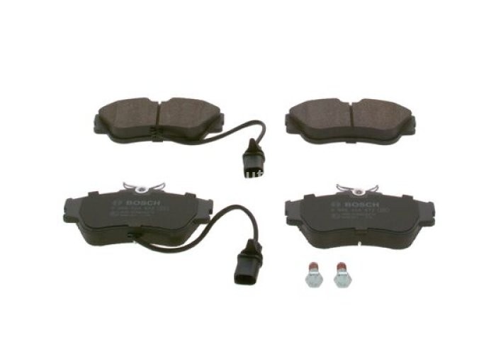 Set plăcuțe frână față , BOSCH, pentru: VW CALIFORNIA T4 CAMPER, TRANSPORTER T4 1.9D-2.8 07.90-06.03