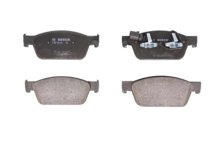 Set plăcuțe frână față , BOSCH, pentru: VW CALIFORNIA T5 CAMPER, CALIFORNIA T6 CAMPER, MULTIVAN T5, MULTIVAN T6, TRANSPORTER T5, TRANSPORTER T6, TRANSPORTER T6 / CARAVELLE T6 2.0/2.0CNG/2.0D 11.03-