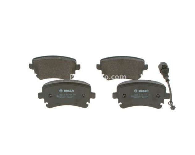 Set plăcuțe frână spate , BOSCH, pentru: VW CALIFORNIA T5 CAMPER, CALIFORNIA T6 CAMPER, MULTIVAN T5, MULTIVAN T6, TRANSPORTER T5, TRANSPORTER T6, TRANSPORTER T6 / CARAVELLE T6 1.9D-3.2 04.03-