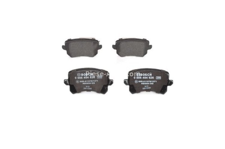 Set plăcuțe frână spate , BOSCH, pentru: VW CC B7, PASSAT ALLTRACK B7, PASSAT B6, PASSAT B7, PASSAT B7/KOMBI 1.4-3.6 03.05-12.16