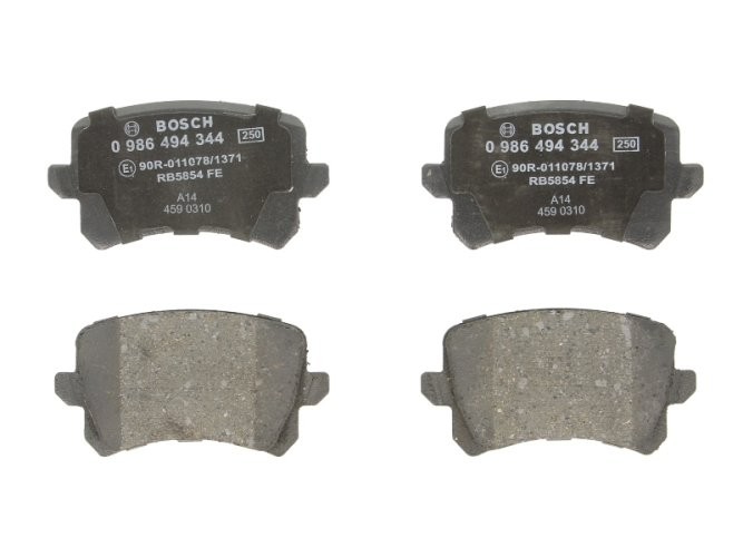 Set plăcuțe frână spate , BOSCH, pentru: VW GOLF V 2.0 10.04-02.09