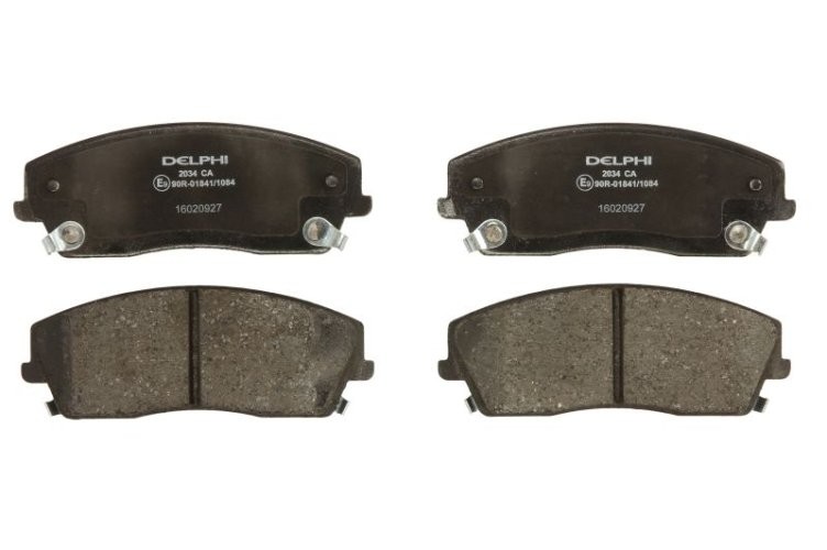 Set plăcuțe frână față, DELPHI , pentru: CHRYSLER 300C; DODGE CHALLENGER, CHARGER, MAGNUM; LANCIA THEMA 2.7-6.4 09.04-