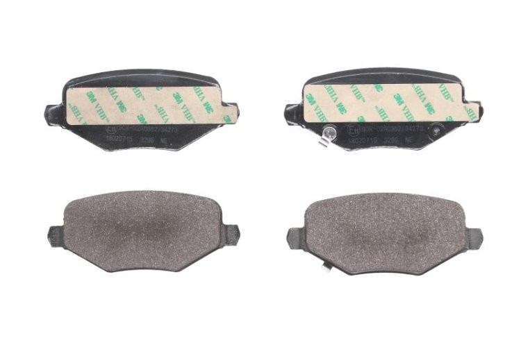 Set plăcuțe frână spate, DELPHI , pentru: CHRYSLER GRAND VOYAGER V, VOYAGER V; DODGE JOURNEY; VW ROUTAN 2.8D-4.0 10.07-