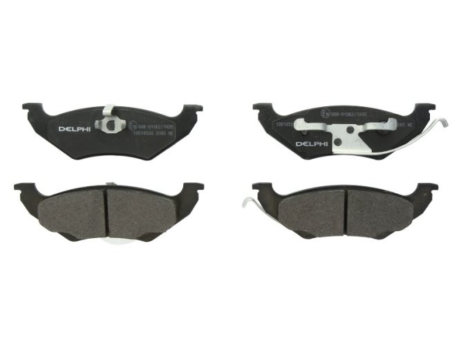 Set plăcuțe frână spate, DELPHI , pentru: CHRYSLER VOYAGER III; DODGE CARAVAN; LINCOLN CONTINENTAL, CONTINENTAL TOWN CAR, TOWN CAR II; PLYMOUTH VOYAGER 2.0-4.6 10.90-12.02