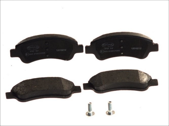 Set plăcuțe frână față, DELPHI , pentru: DS DS 3; CITROEN BERLINGO, BERLINGO/MINIVAN, C2, C3 AIRCROSS II, C3 I, C3 II, C3 III, C3 PICASSO, C4, C4 CACTUS, C4 I, C-ELYSEE, DS3 1.0-Electric 06.96-