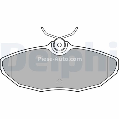 Set plăcuțe frână spate, DELPHI , pentru: DODGE VIPER; JAGUAR S-TYPE II, XJ, X-TYPE I 2.2D-8.0 10.97-12.09