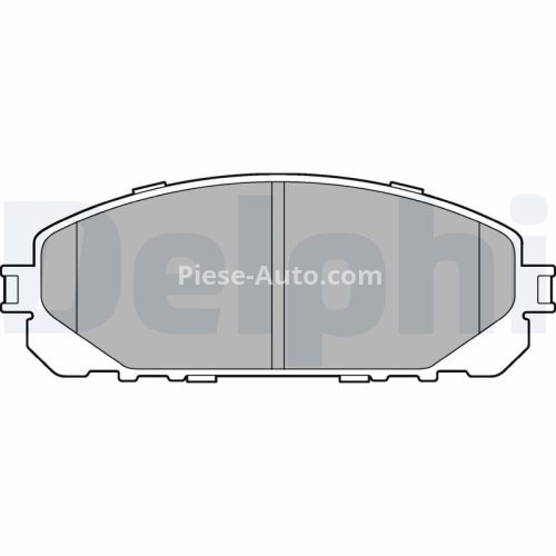 Set plăcuțe frână față, DELPHI , pentru: JEEP CHEROKEE 2.0-3.2 11.13-