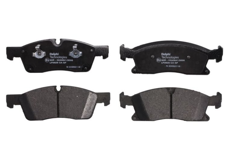 Set plăcuțe frână față, DELPHI , pentru: MERCEDES GLE (W166), M (W166); JEEP GRAND CHEROKEE IV 2.2D-6.4 06.11-