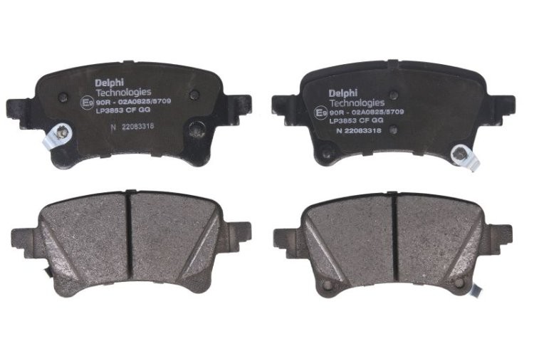 Set plăcuțe frână spate, DELPHI , pentru: JEEP GLADIATOR, WRANGLER IV 2.0-3.6 11.17-