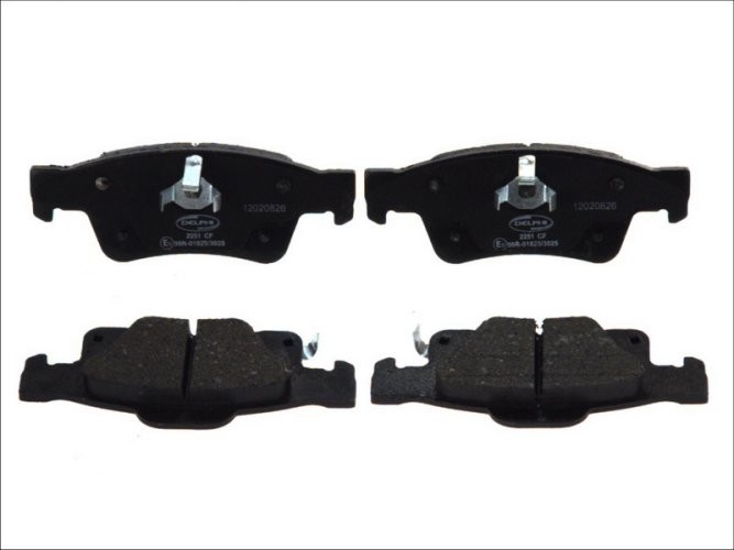 Set plăcuțe frână spate, DELPHI , pentru: JEEP GRAND CHEROKEE, GRAND CHEROKEE IV; VW PASSAT B2 1.8-6.4 05.86-