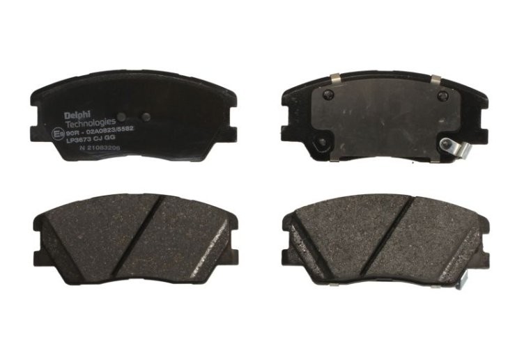 Set plăcuțe frână față, DELPHI , pentru: KIA SOUL III 1.6 01.19-