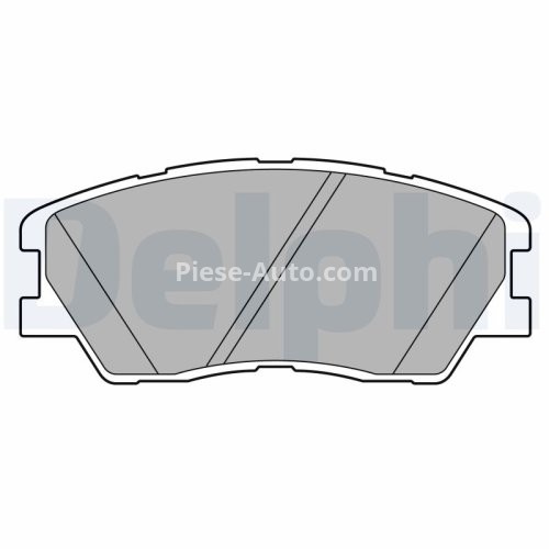 Set plăcuțe frână față, DELPHI , pentru: KIA SOUL III 1.6 01.19-