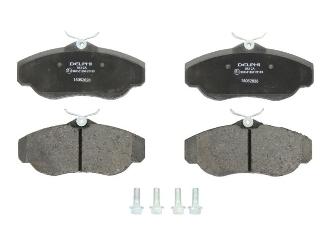 Set plăcuțe frână față, DELPHI , pentru: LAND ROVER DISCOVERY II, RANGE ROVER II 2.5D-4.6 07.94-06.04