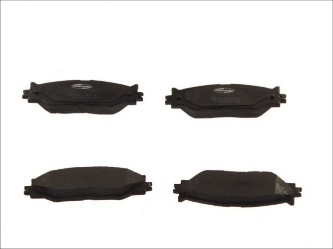 Set plăcuțe frână față, DELPHI , pentru: LEXUS IS C, IS II, IS III 2.2D/2.5/2.5H 08.05-09.20
