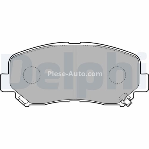Set plăcuțe frână față, DELPHI (cu accesorii), pentru: MAZDA CX-5 2.0-2.5H 11.11-