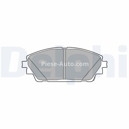 Set plăcuțe frână spate, DELPHI (cu un tampon de amortizare), pentru: MAZDA 3, CX-30, MX-30 1.5-Electric 11.18-
