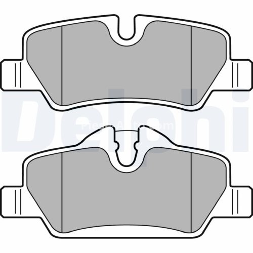 Set plăcuțe frână spate, DELPHI , pentru: MINI (F55), (F56), (F57) 1.2-2.0D 09.13-