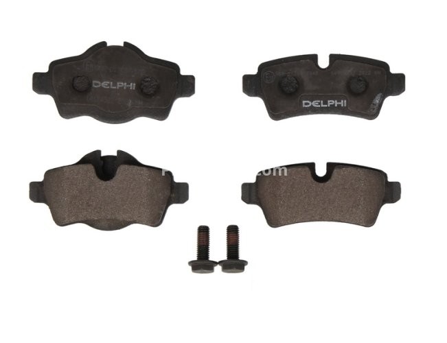 Set plăcuțe frână spate, DELPHI , pentru: MINI (R50, R53), (R56), (R57), (R58), (R59), CLUBVW (R55), CLUBVAN (R55) 1.4-2.0D 03.06-06.15