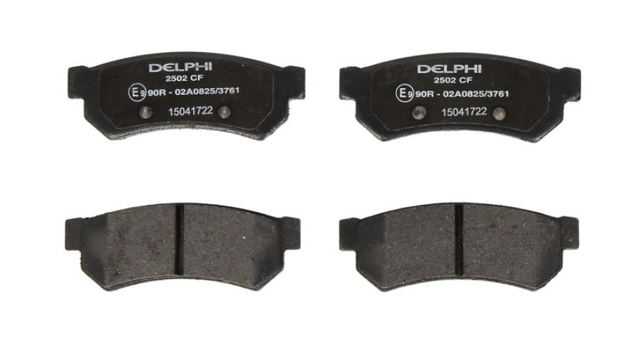 Set plăcuțe frână spate, DELPHI , pentru:  MITSUBISHI OUTLANDER III 1.4-3.0 01.05-