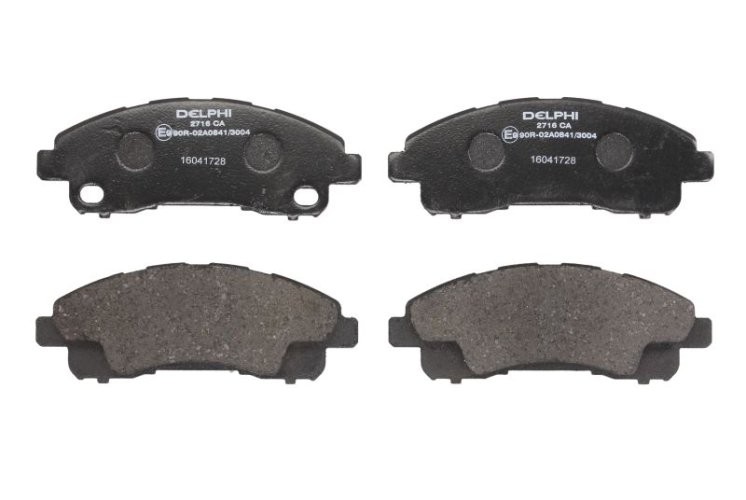 Set plăcuțe frână față, DELPHI , pentru: MITSUBISHI CANTER (FB7, FB8, FE7, FE8) VII, CANTER (FE5, FE6) VI 3.0/3.0D 10.01-