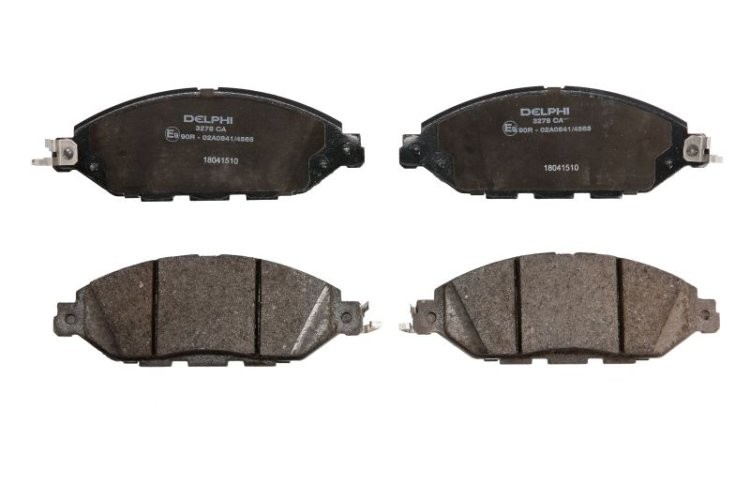 Set plăcuțe frână față, DELPHI , pentru: NISSAN MURANO III, PATHFINDER IV 2.5H/3.5 04.12-