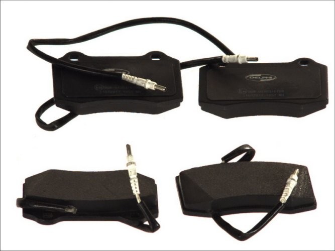 Set plăcuțe frână față, DELPHI , pentru: PEUGEOT 406 2.2D/3.0 03.97-12.04