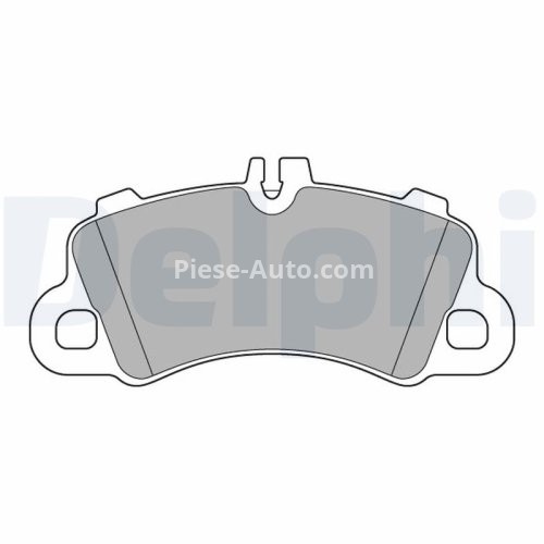 Set plăcuțe frână față, DELPHI , pentru: PORSCHE CAYENNE, MACAN 2.0-4.0 05.15-
