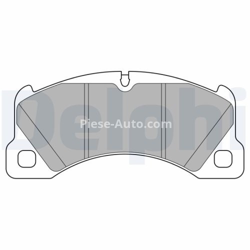 Set plăcuțe frână față, DELPHI , pentru: PORSCHE CAYENNE, MACAN, PANAMERA, PANAMERA SPORT TURISMO 2.0-4.8 03.06-