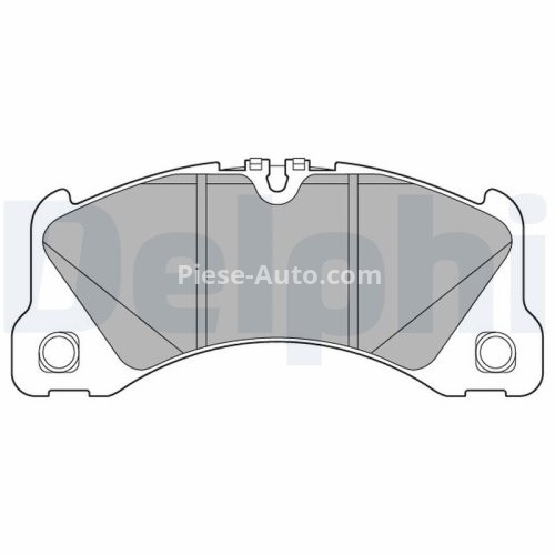 Set plăcuțe frână față, DELPHI , pentru: PORSCHE CAYENNE, MACAN, PANAMERA, PANAMERA SPORT TURISMO; VW TOUAREG 2.0-6.0 10.02-