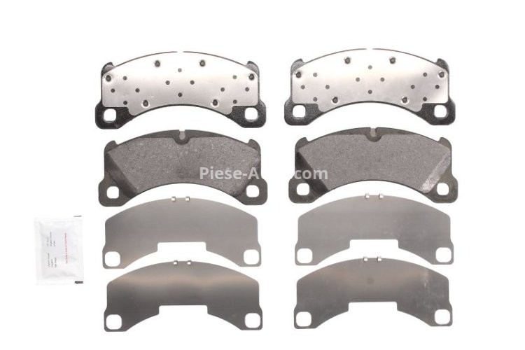 Set plăcuțe frână față, DELPHI (cu un tampon de amortizare), pentru: PORSCHE CAYENNE, MACAN 2.0-4.8 06.10-