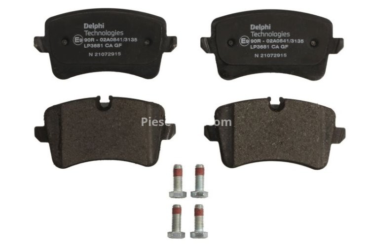 Set plăcuțe frână spate, DELPHI , pentru: PORSCHE MACAN 2.0/2.9/3.0 05.15-