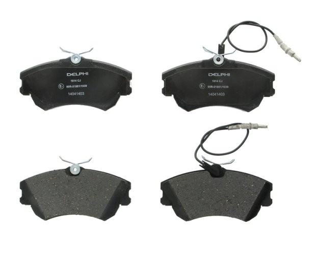 Set plăcuțe frână față, DELPHI , pentru: RENAULT ESPACE III 1.9D-3.0 11.96-10.02