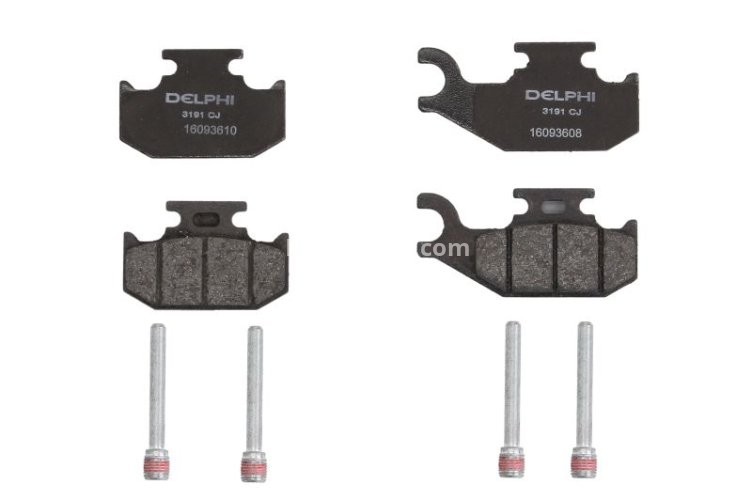 Set plăcuțe frână față, DELPHI , pentru: RENAULT TWIZY Electric 04.12-