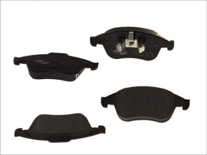 Set plăcuțe frână față, DELPHI (cu un tampon de amortizare), pentru: RENAULT CLIO IV, FLUENCE, GRAND SCENIC III, LAGUNA, LAGUNA III, MEGANE, MEGANE III, SCENIC III 1.2-2.0D 10.07-